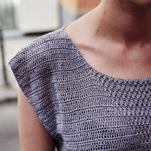 Load image into Gallery viewer, The Crossed Stitched Top Crochet Pattern