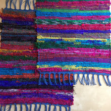 Load image into Gallery viewer, Tibet Jewels Woven Placemat Weaving Pattern