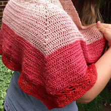 Load image into Gallery viewer, Herbal Sunrise Shawl Crochet Pattern