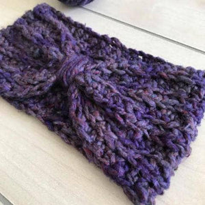 Bow Ear Warmer Crochet Pattern