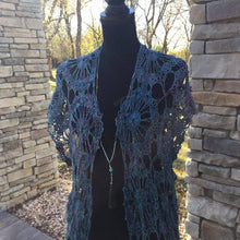 Load image into Gallery viewer, Open Poncho Cover-Up Pattern
