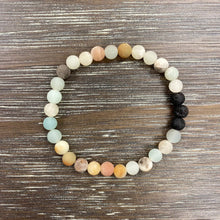 Load image into Gallery viewer, Sea Glass Diffuser Bracelet
